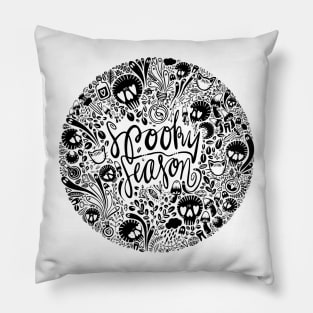 Spooky Season Dark Pillow