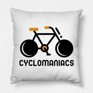 Cyclomaniacs Pillow