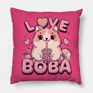 Boba Paws Pillow