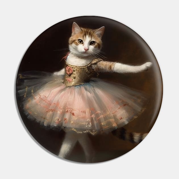 Ballet cat 3 Pin by summer-sun-art