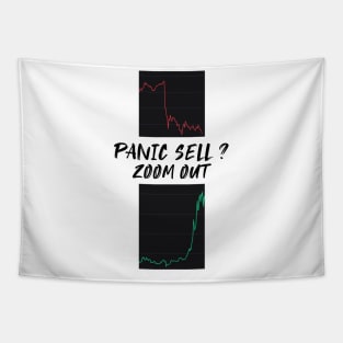 Panic Sell ? Zoom Out - Crypto Design Tapestry