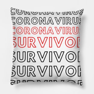 Coronavirus Survivor Pillow