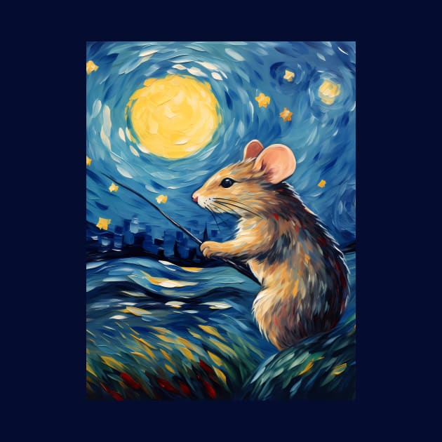 Van Gogh's Mouse by Seraphine