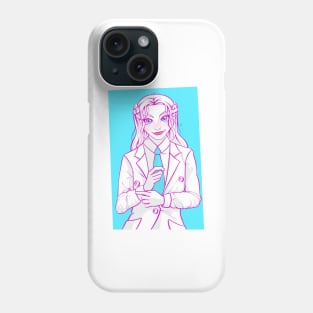 FFXIV Venat / Hydaelyn in a suit: Final Fantasy 14 Endwalker Phone Case