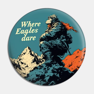 Where eagles Dare Iron Maiden monkey Pin