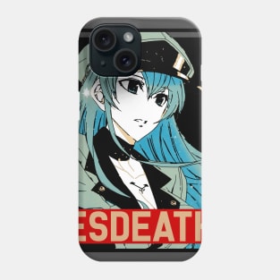 Akame Esdeath Phone Case