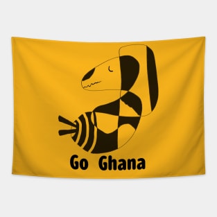 GO GHANA Tapestry