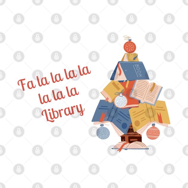 Fa la la la la la la la Library-Book Tree Edition by JenLyn Designs