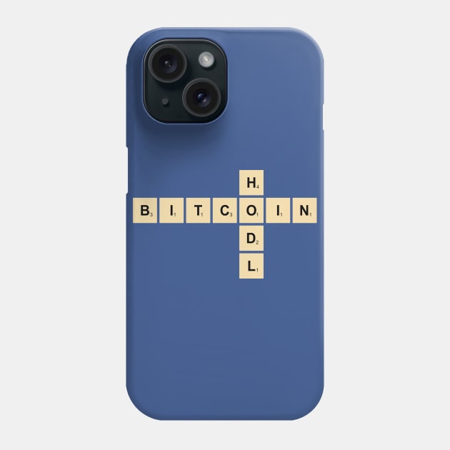 Bitcoin HODL Phone Case by AnishaCreations