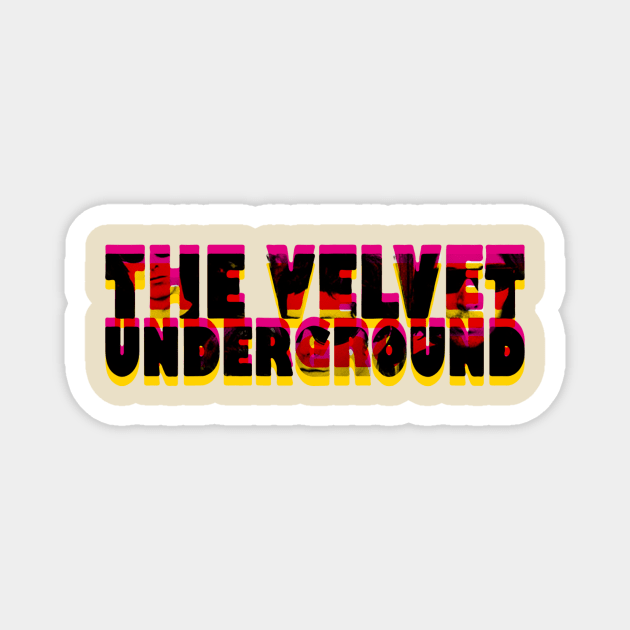 The Velvet Underground Magnet by HAPPY TRIP PRESS