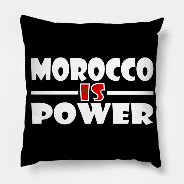 Morocco is power Pillow by Milaino