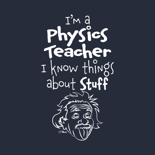 Physics Teacher-white by NN Tease