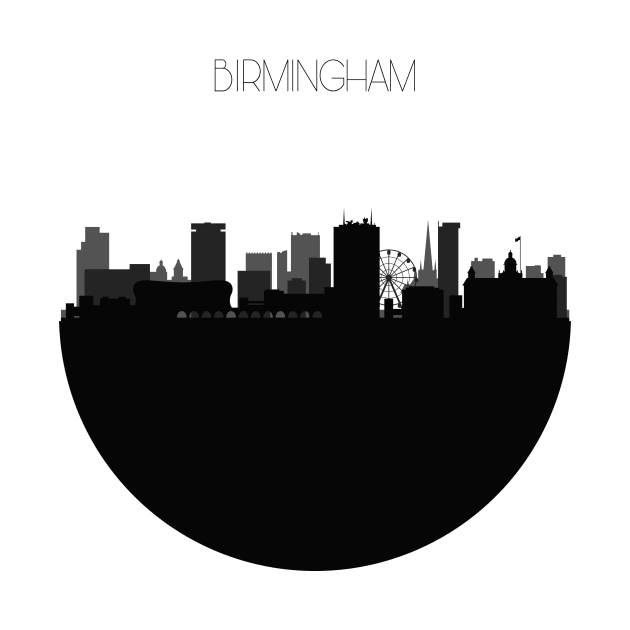 Birmingham Skyline by inspirowl