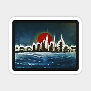 Tokyo Skyline Magnet