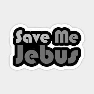 Simpsons- Save Me Jebus Magnet