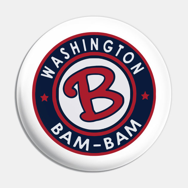 Bam Bam Washington Pin by aografz