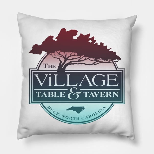 The Village Table & Tavern Pillow by MACIBETTA