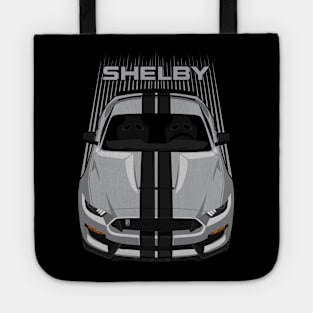 Ford Mustang Shelby GT350 2015 - 2020 - Avalanche Grey - Black Stripes Tote