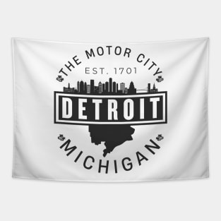 Detroit michigan Tapestry