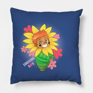 Sunshine Boy-Flower Pillow