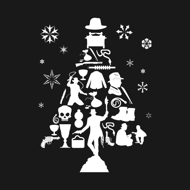 Indiana Jones Christmas Tree by Rebus28