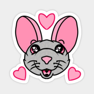 Love Rat (Full Color Version) Magnet