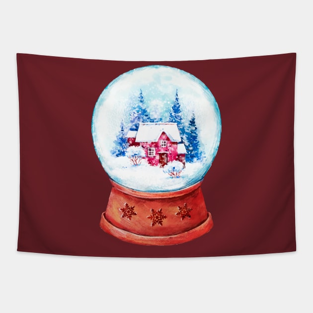 Snowball Tapestry by Mako Design 