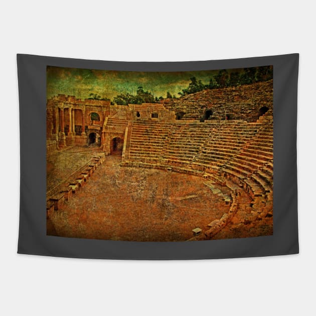 Roman Theather. Beit She'an, Israel. Tapestry by vadim19