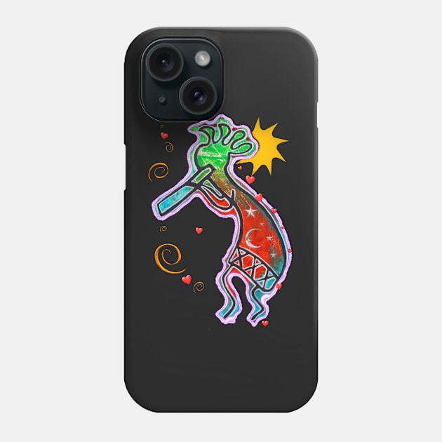 Kokopelli Phone Case by barbosaart