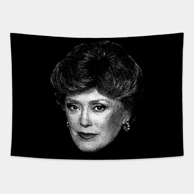 White Golden Rue McClanahan Vihntage Tapestry by CakCulaiNabuiNabui