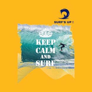 Keep Calm And Surf T-Shirt