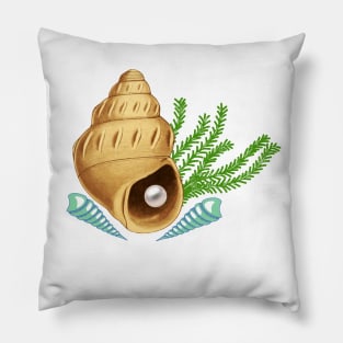 seashell Design Pillow