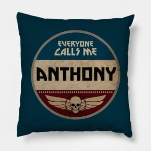 Vintage Name Tag: Anthony Pillow