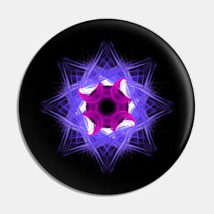 Violet star Pin