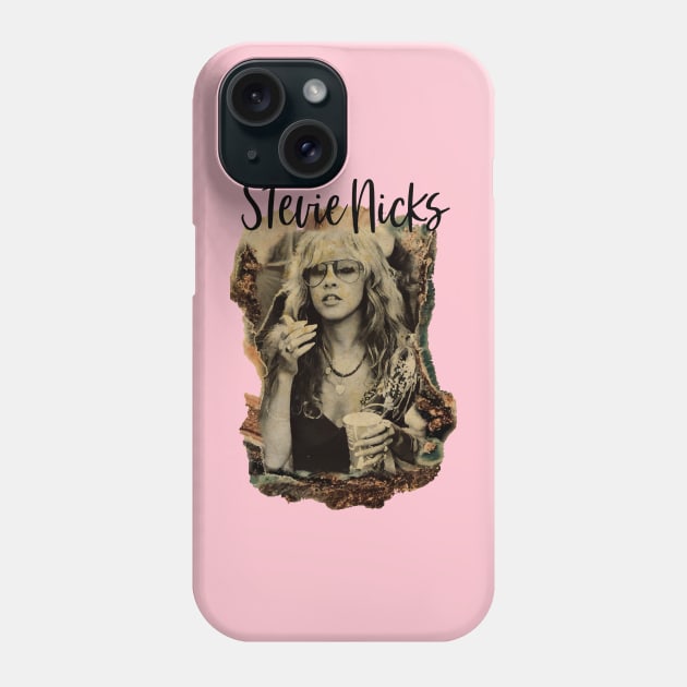 Stevie Nicks // Black Vintage Phone Case by Otis Prank Calls