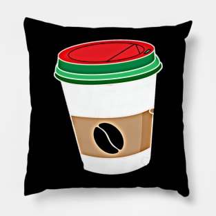 a cup of coffee Pillow