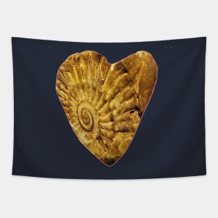 I Love Fossils Tapestry