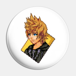 Organization XIII Roxas Pixel Art Pin