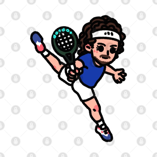 Ballerina - Stefanos Tsitsipas by dotbyedot