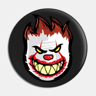 Fire Clown Pin