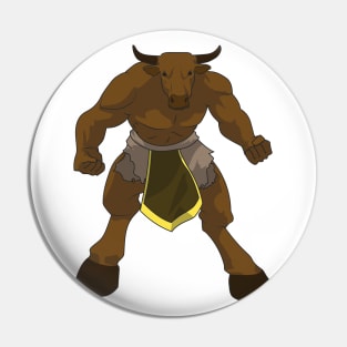 Minotaur Pin