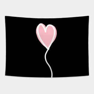 Heart Balloon Minimal Design (Valentine Collection) Tapestry