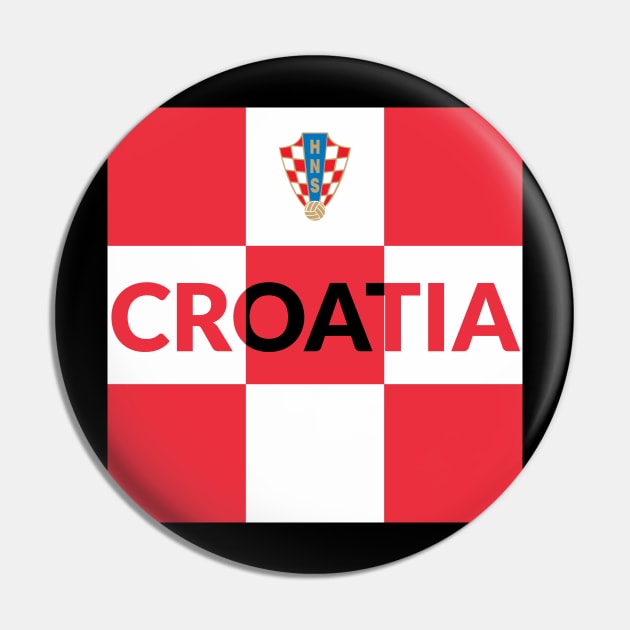 Croatia Pin by VEKTORKITA