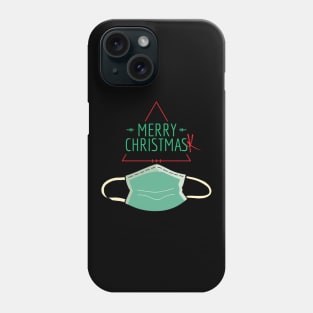 Merry Christmask Funny Christmas Gift Quarantine-Mas Festive Quarantine Costume Phone Case