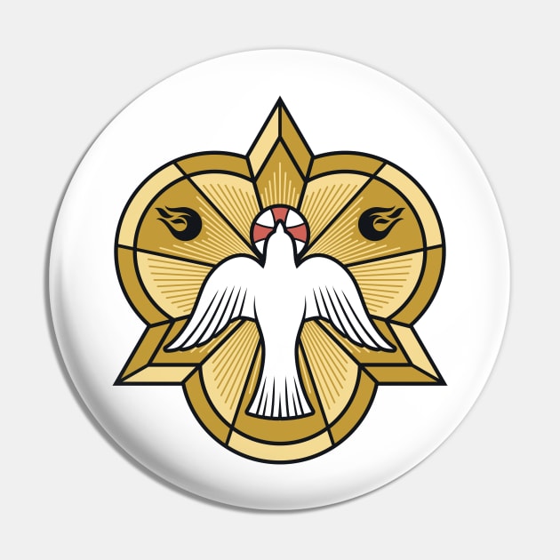 The image of a dove - a symbol of the Holy Spirit of God Pin by Reformer