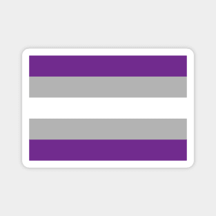 Graysexual Pride Flag Magnet