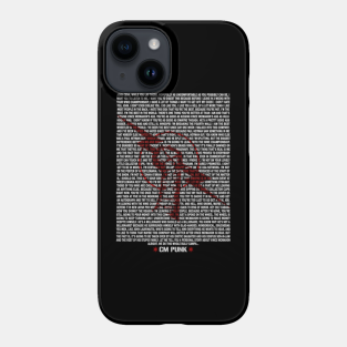 Cm Punk Phone Cases Iphone And Android Teepublic