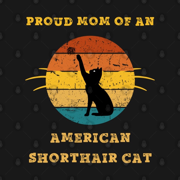 american shorthair mom cat by vaporgraphic