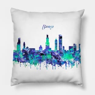 Chicago skyline Pillow