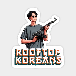 Rooftop Koreans Magnet